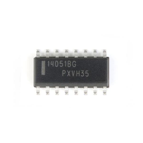 MC14051BDR2G IC Chip SOIC-16 8-Chanèl analòg Multiplexer/Demultiplexer