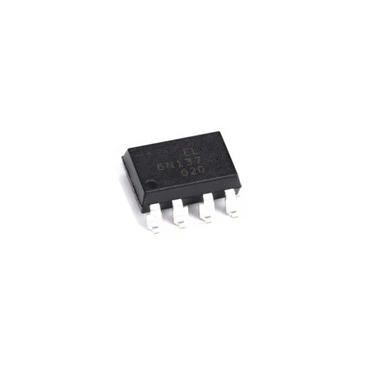 6N137 SOP-8 SMD IC gwo vitès izole Optocoupler Sòti lojik